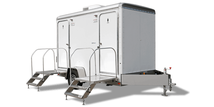 Luxury Restroom Trailer Rentals Racine WI